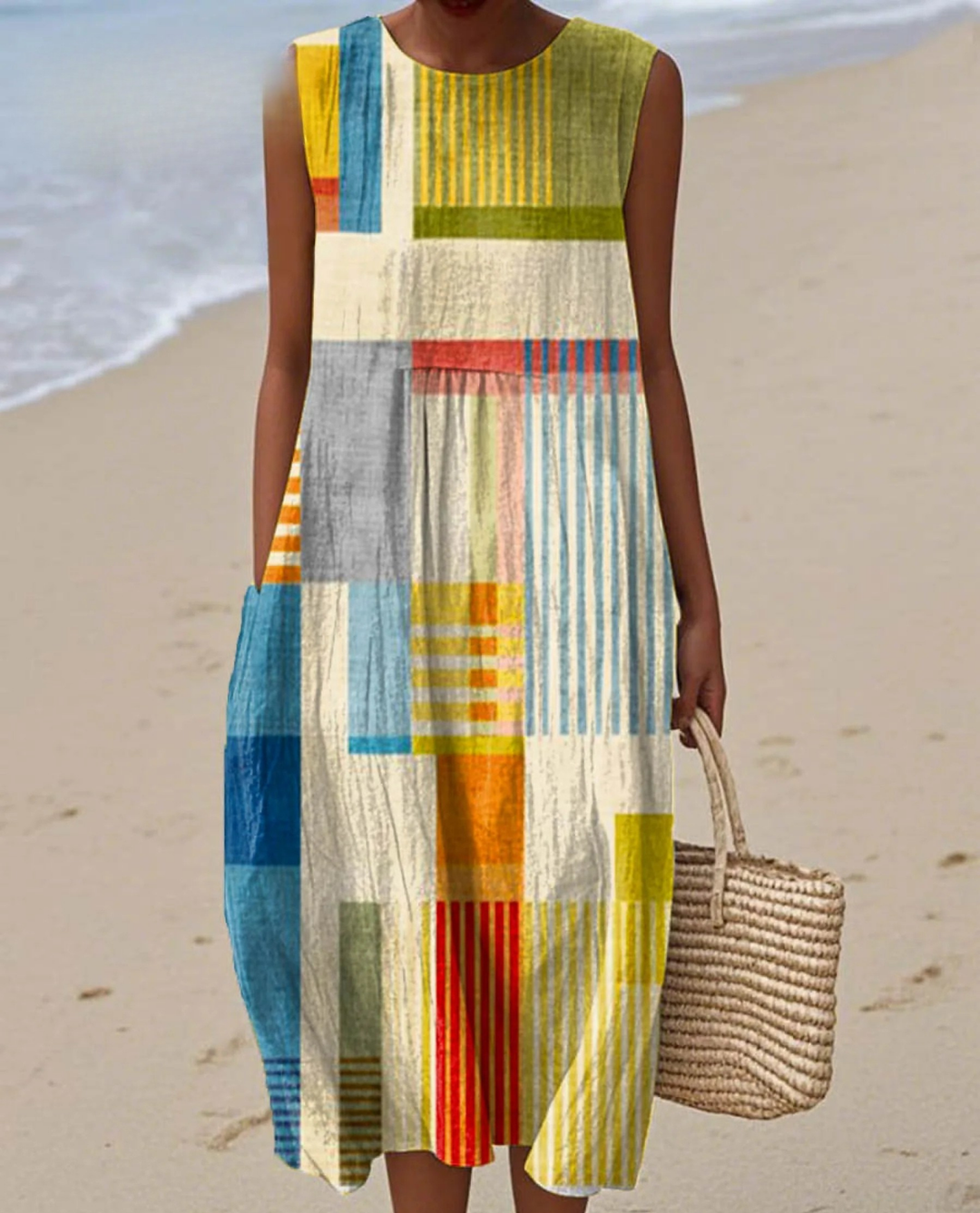 Poppy | Modern Patch Dress