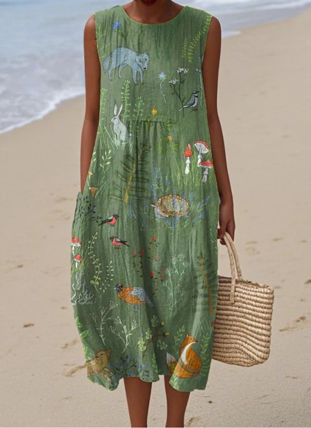 Melany | Animal Print Dress