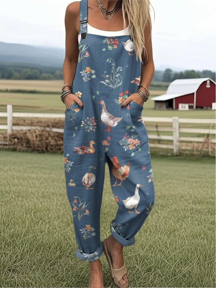 Fern | Farmyard Jumpsuit