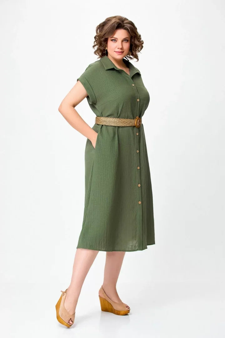 Ava - Button Grace Dress