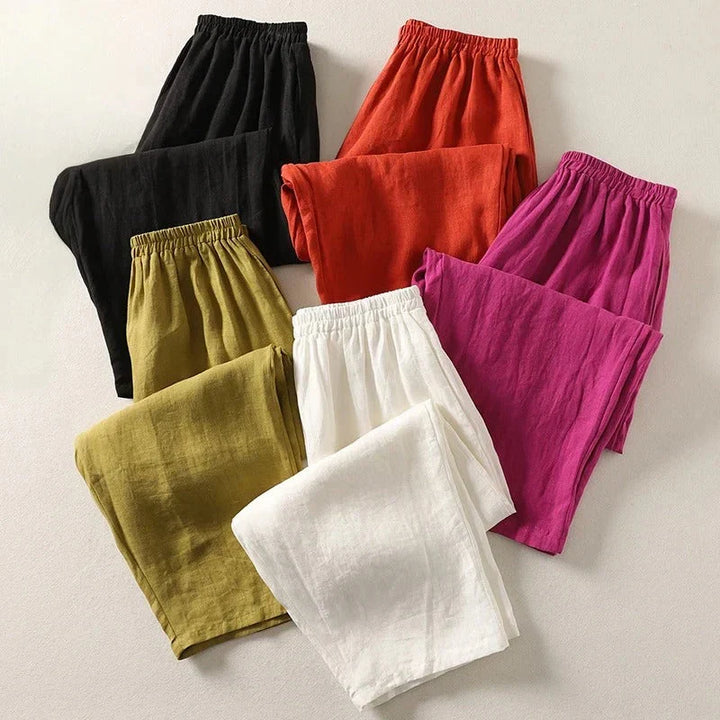 Tamara - Pack of 5 Lightweight Linen Pants