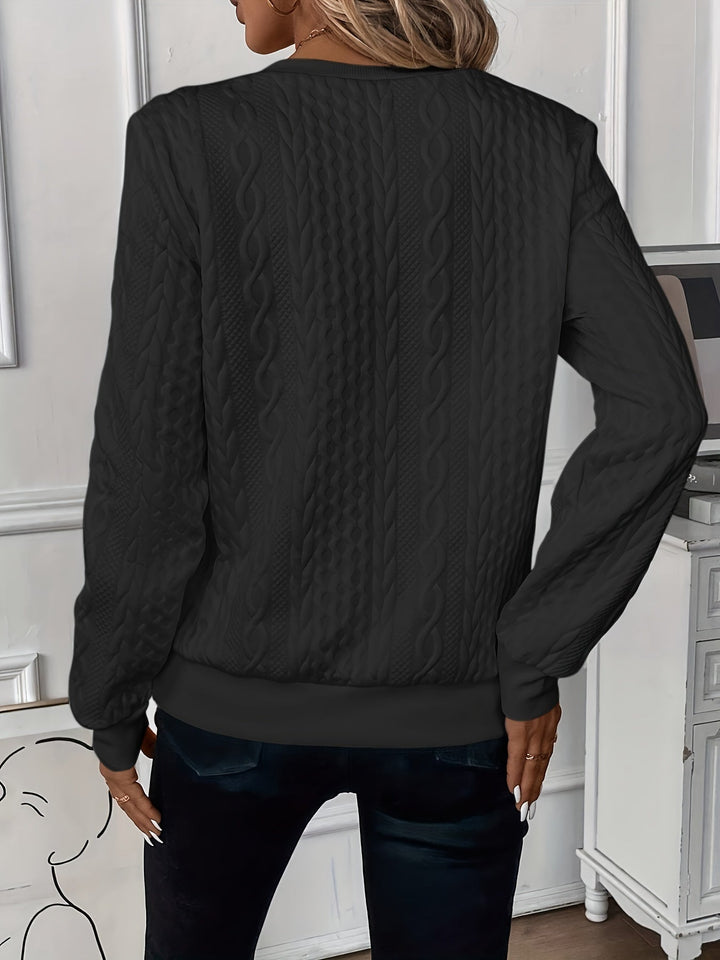 Jean™ - CLASSIC SWEATER WITH ZIP DETAIL