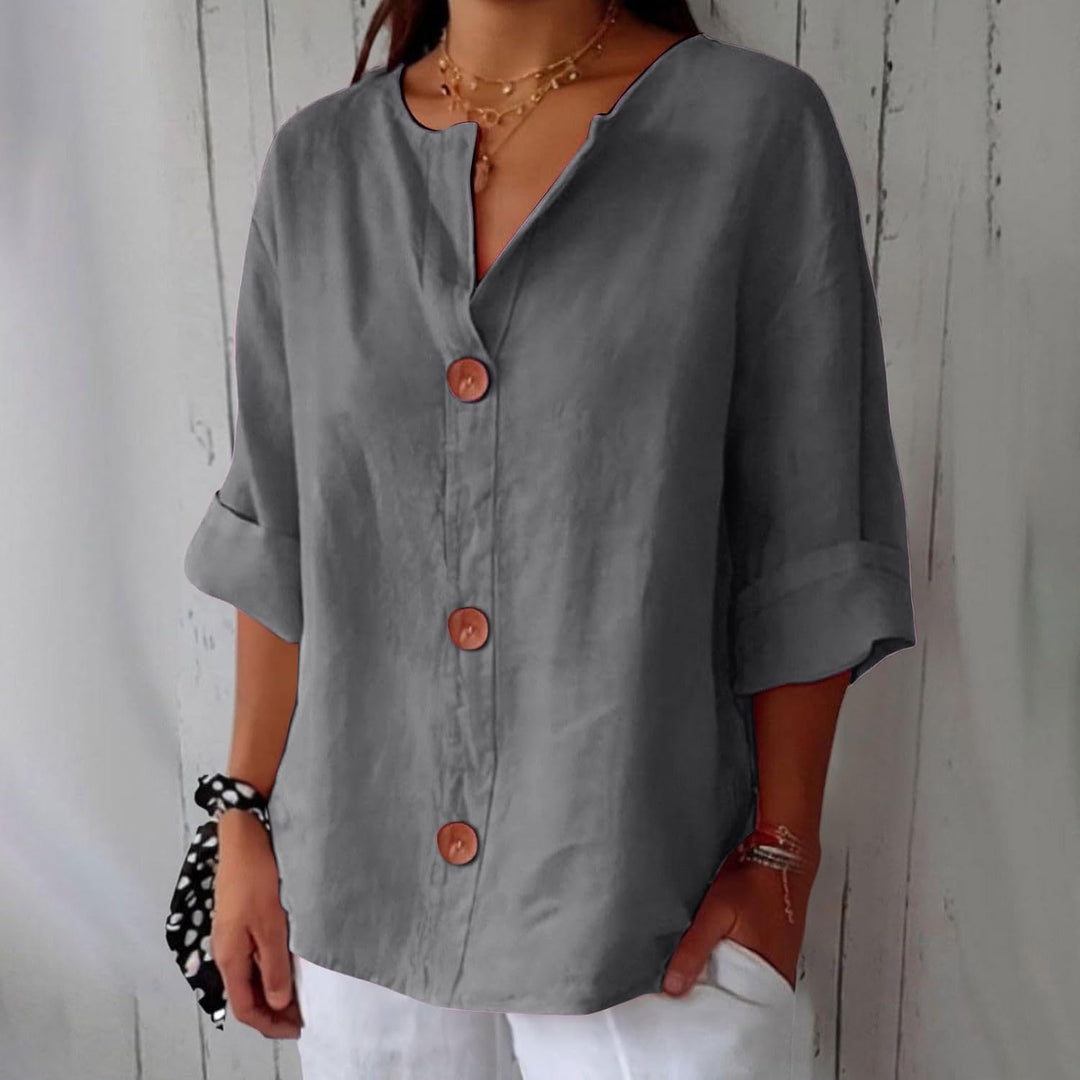 Clara's | Coastal Polyester Blouse