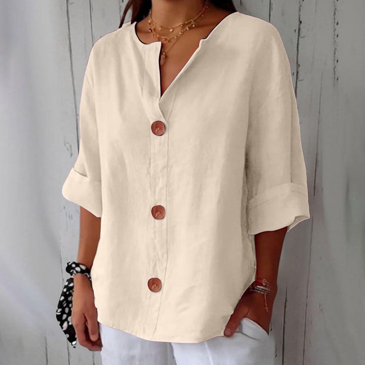 Clara's | Coastal Polyester Blouse