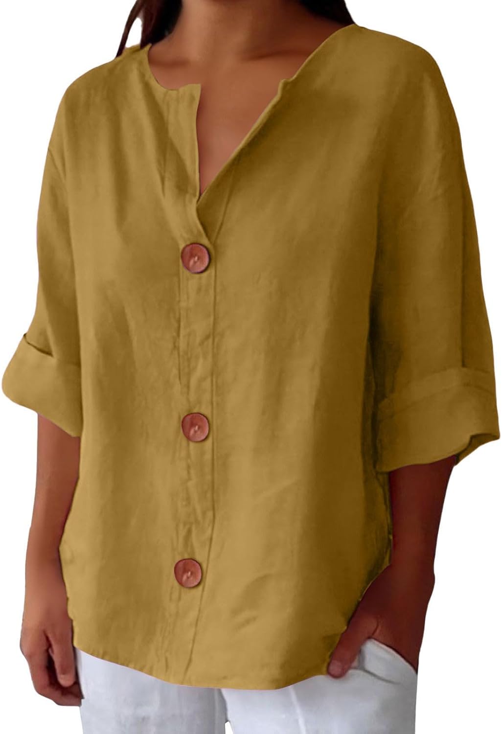Clara's | Coastal Polyester Blouse