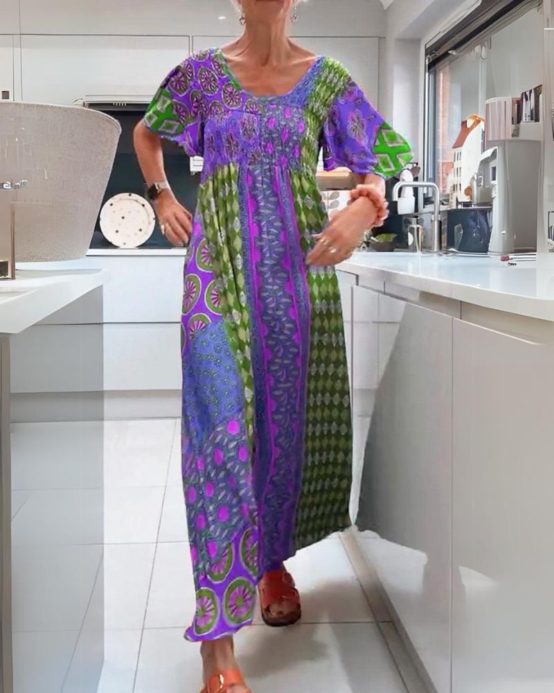 KIMI™ - Free Spirit Flowy Maxi Dress