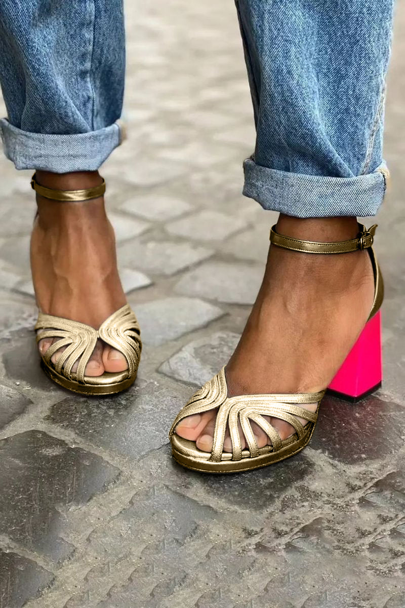Kylie™ - ELEGANT SANDALS WITH ANKLE STRAP AND OPEN TOES