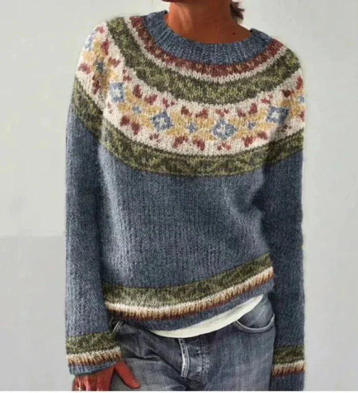 YASMINE™ - RETRO FALL SWEATER