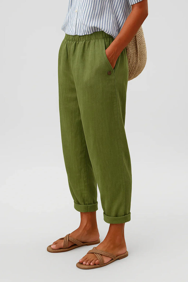 Edith | Timeless comfort in a light linen and cotton blend