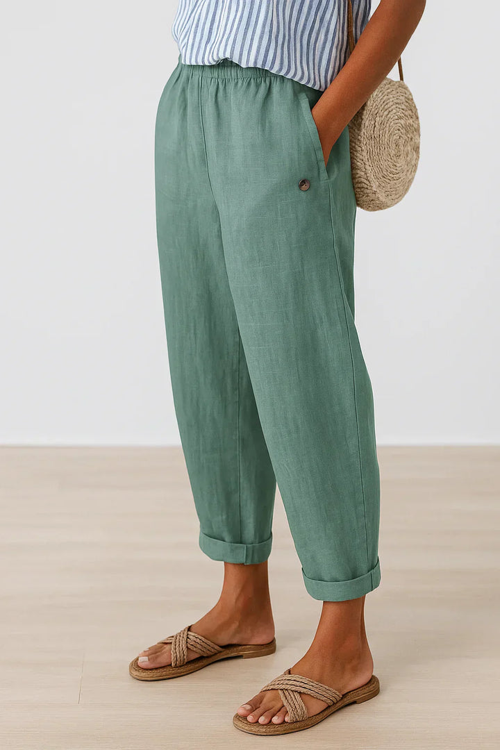 Edith | Timeless comfort in a light linen and cotton blend