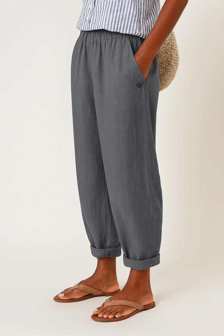 Edith | Timeless comfort in a light linen and cotton blend
