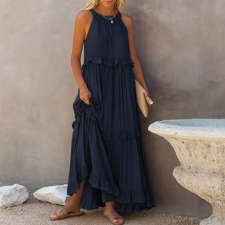 CHERRY™ - Flow & Flutter Maxi Dress
