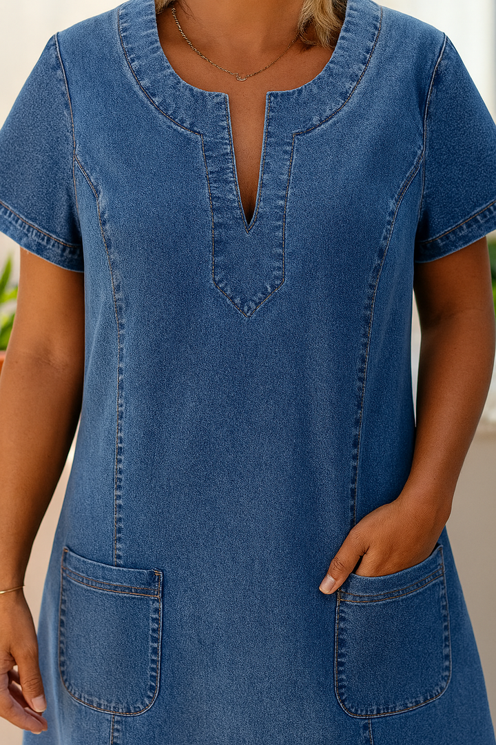 Julia - Soft Denim Dress