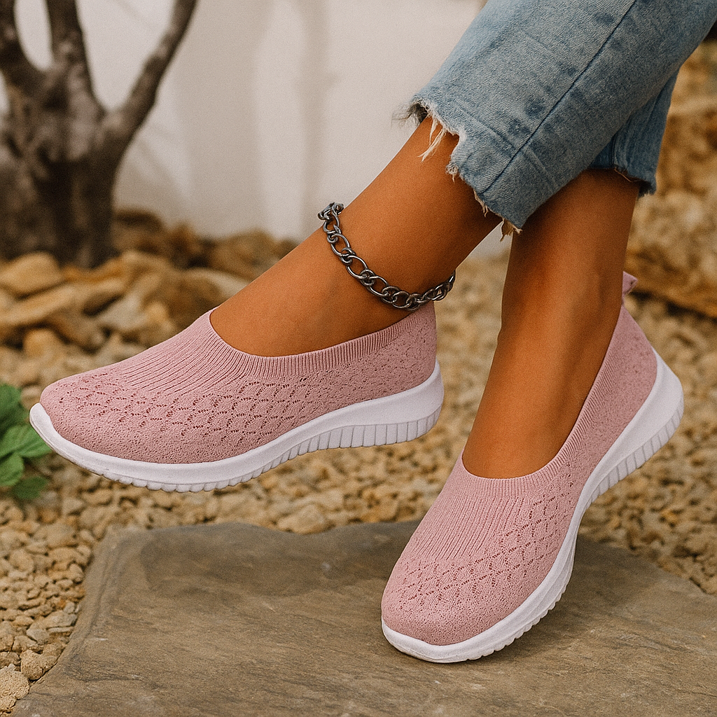 Sofina – Anti-Slip Breathable Slip-Ons
