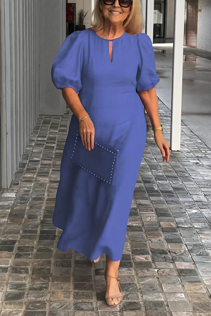 Frankie - Chic Bubble Sleeve Loose Dress