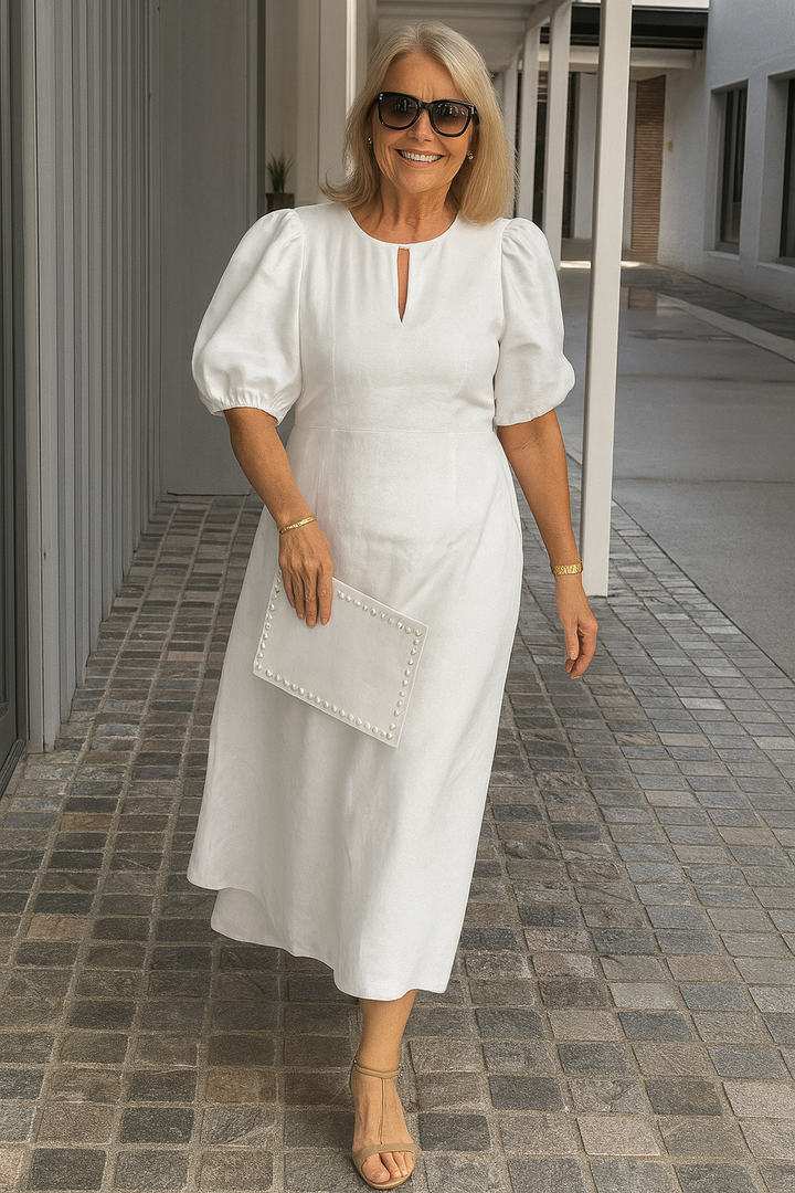 Frankie - Chic Bubble Sleeve Loose Dress