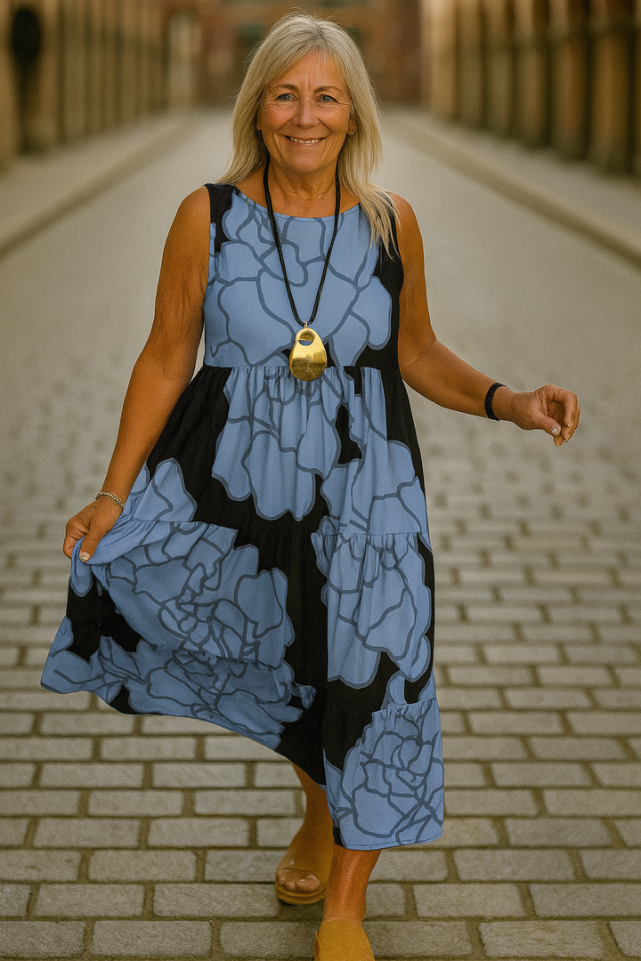 Odessa - Graceful Blossom Dress
