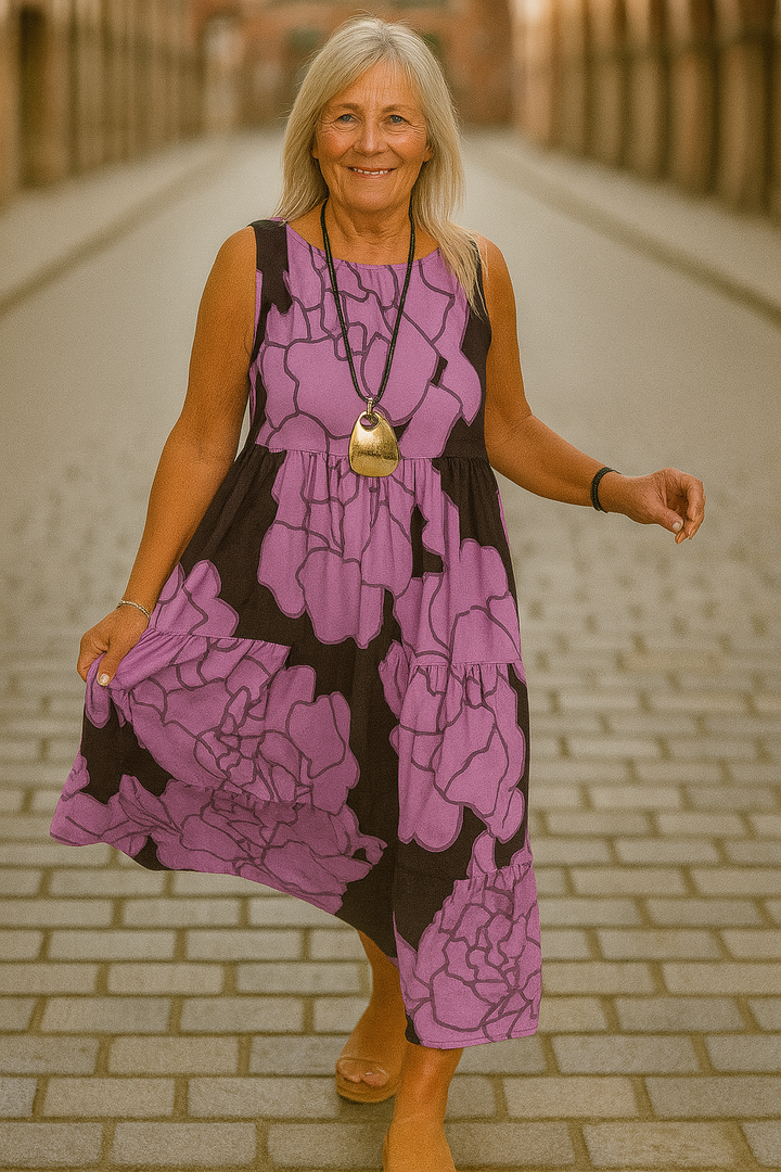 Odessa - Graceful Blossom Dress