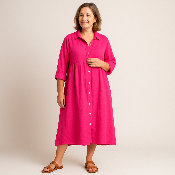 Kylie - Comfy Linen Dress