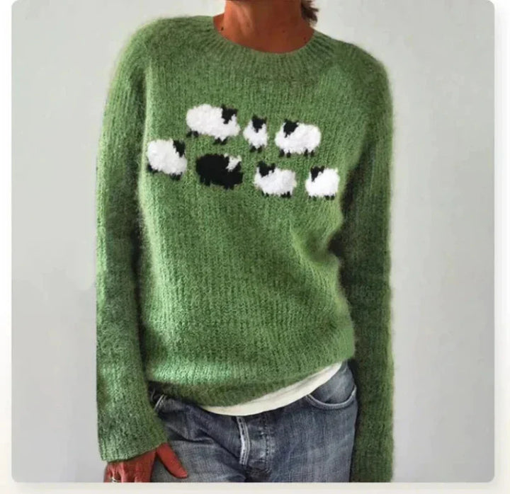 YASMINE™ - RETRO FALL SWEATER