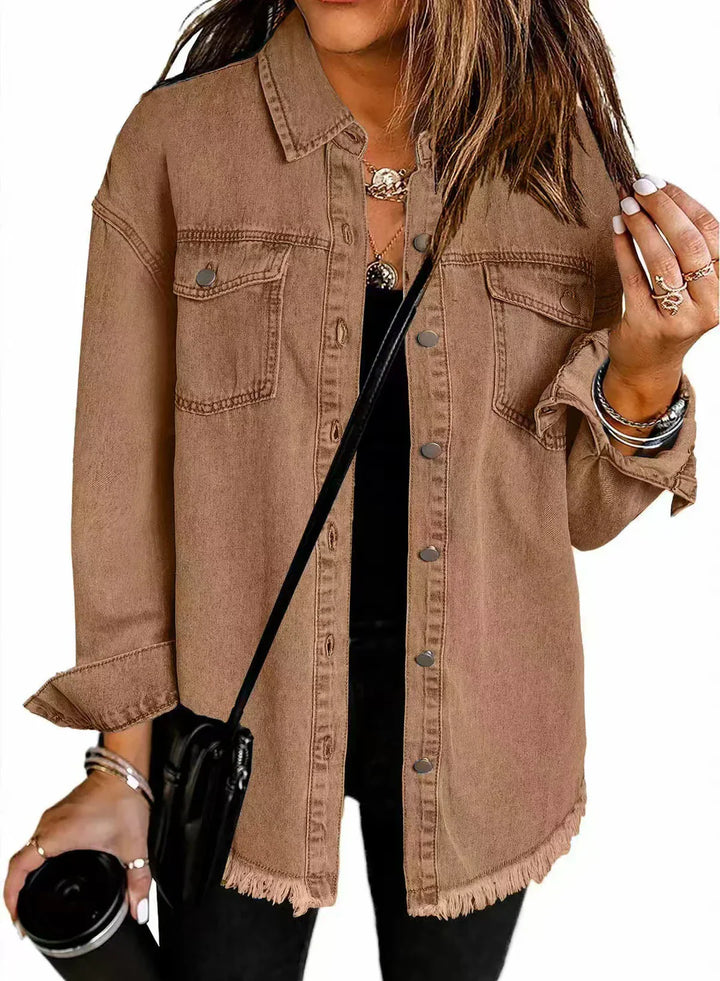 Leanne™ - CLASSIC DENIM JACKET WITH TIMELESS STYLE