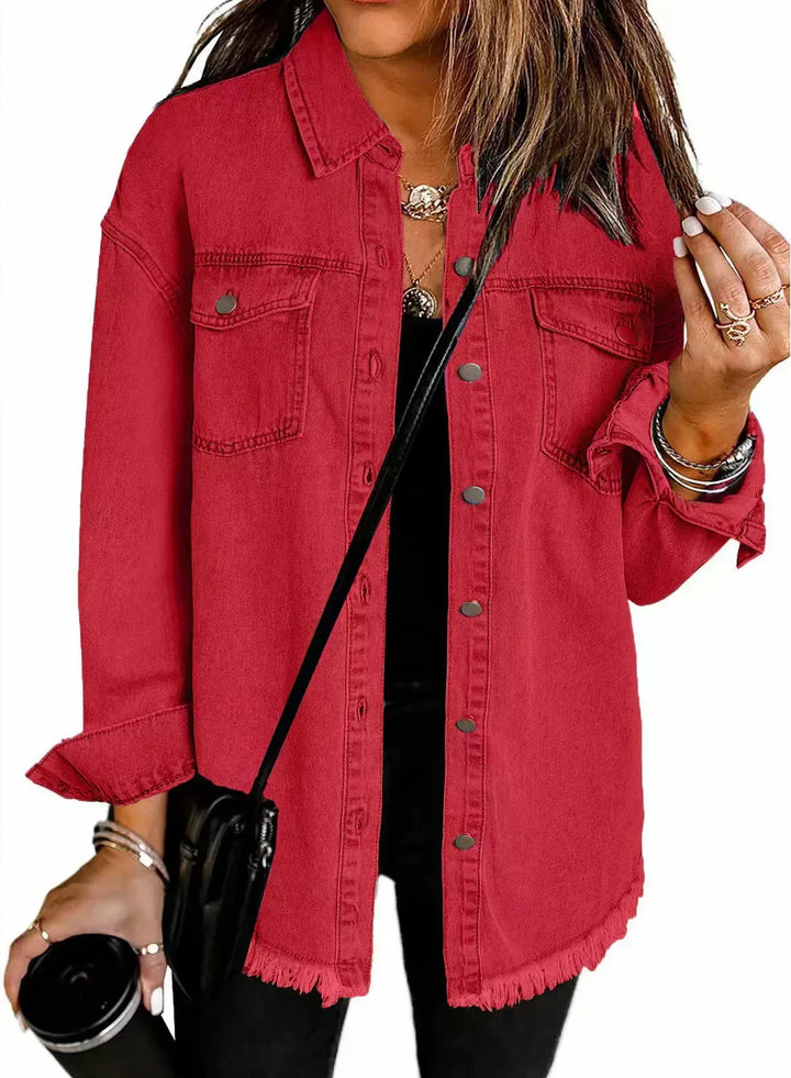 Leanne™ - CLASSIC DENIM JACKET WITH TIMELESS STYLE