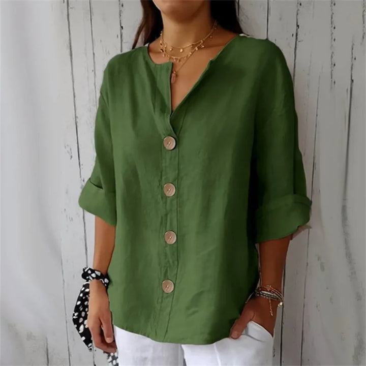 Nyla’s | Relaxed Linen Blouse