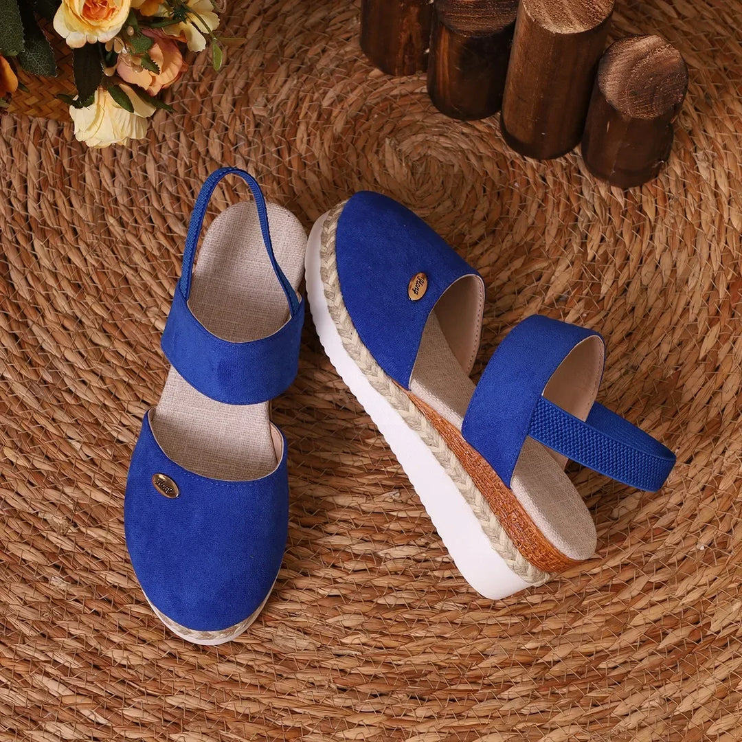 Lyra™ | Wedge Gladiator Sandals