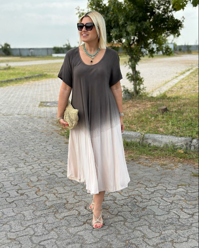Willow - Round Neck Flow Dress