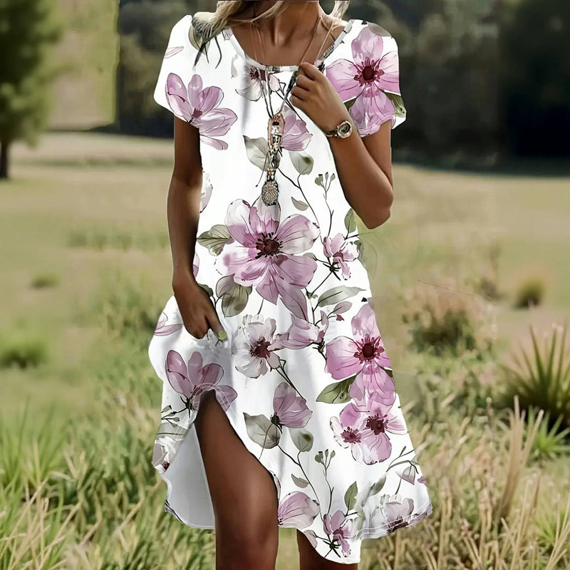 Viola™ | Lavender Bloom Dress