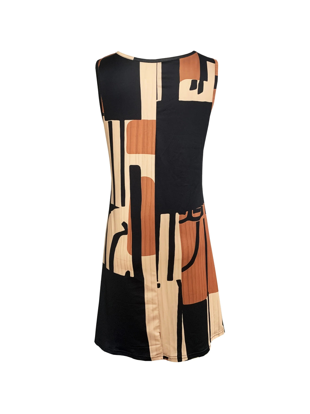 Elliette - Stylish Casual Geometric Dress