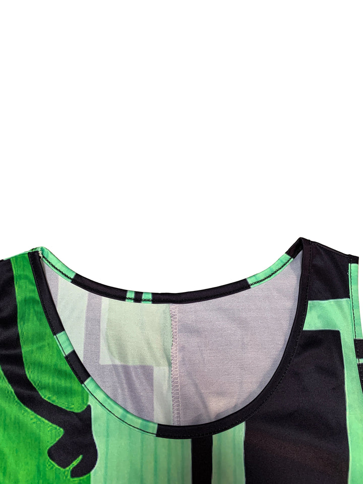 Elliette - Stylish Casual Geometric Dress