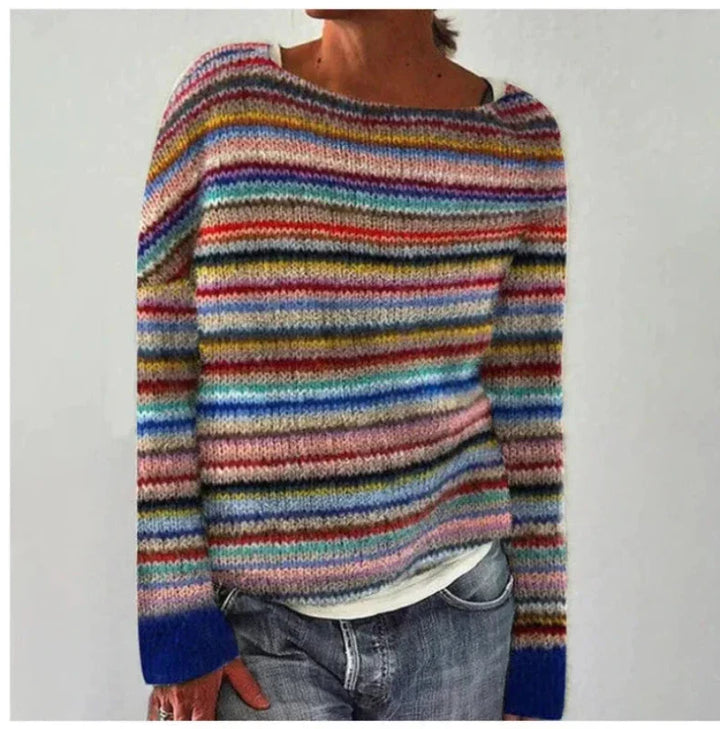 YASMINE™ - RETRO FALL SWEATER