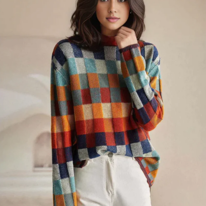 Yvette™ - LUXURIOUS WARMER PULLOVER WITH ARTISTIC INSPIRATION