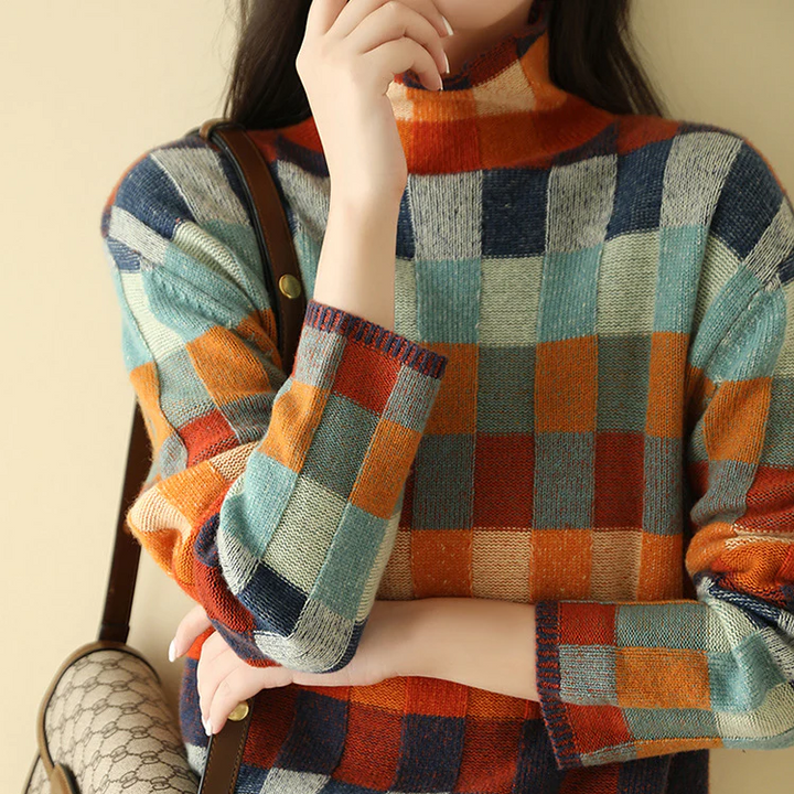 Yvette™ - LUXURIOUS WARMER PULLOVER WITH ARTISTIC INSPIRATION