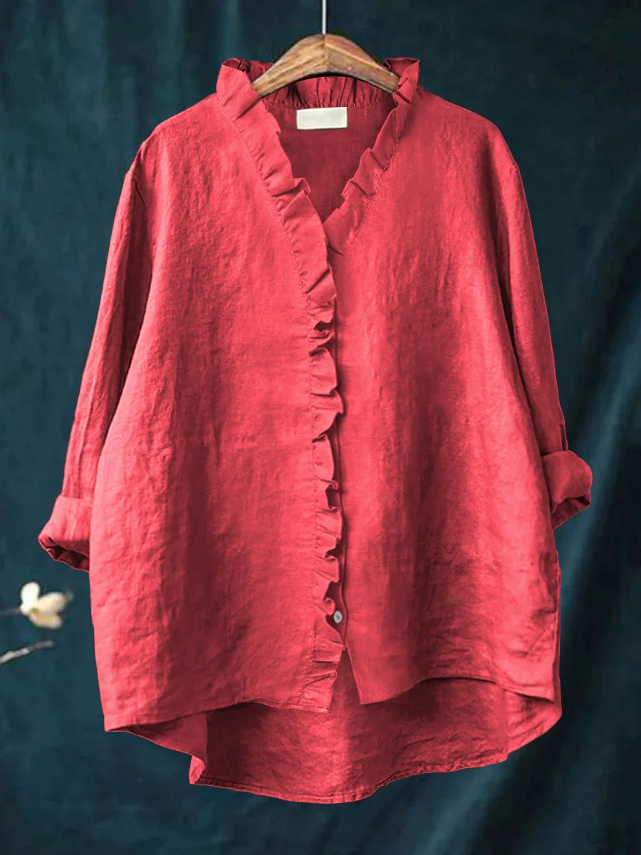 Jennaya | Ruffled Shirt