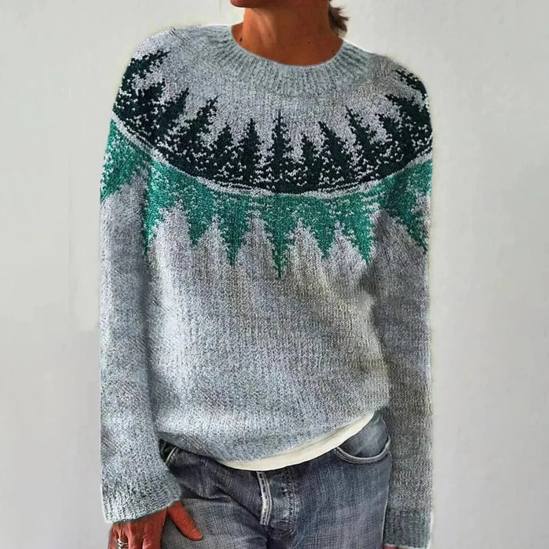YASMINE™ - RETRO FALL SWEATER