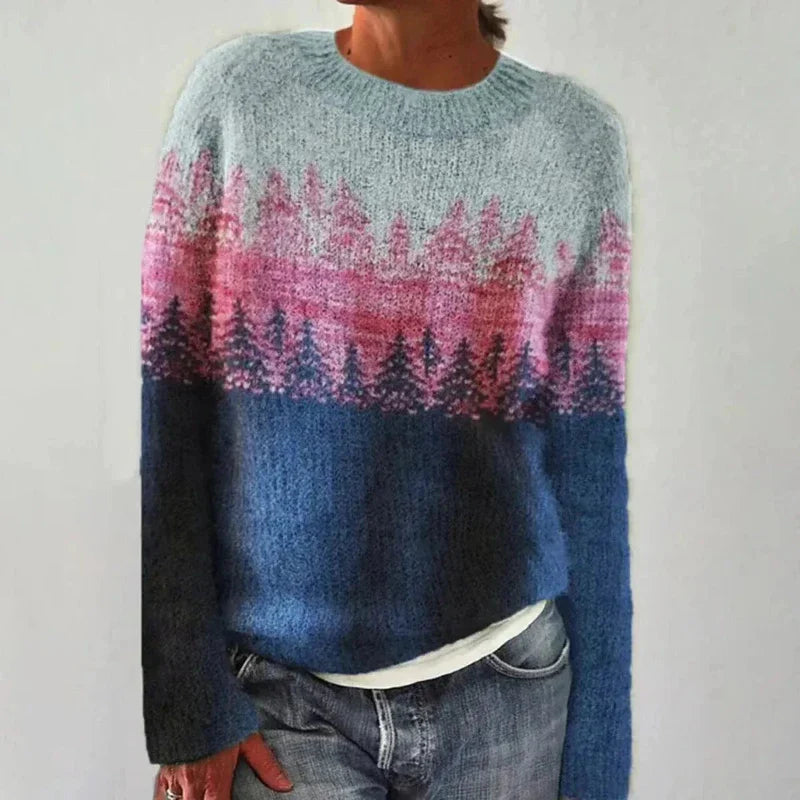 YASMINE™ - RETRO FALL SWEATER