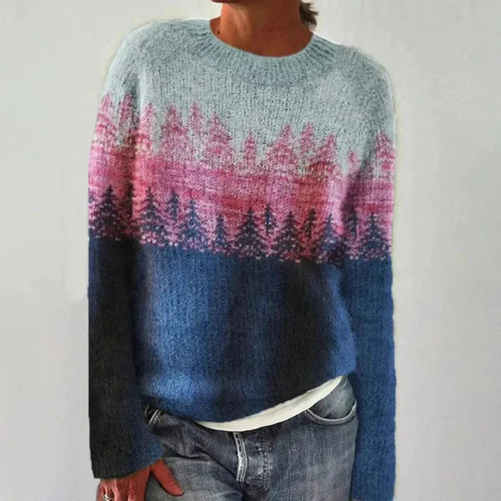 YASMINE™ - RETRO FALL SWEATER
